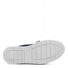 Granatowe sneakersy z łańcuchem 243F