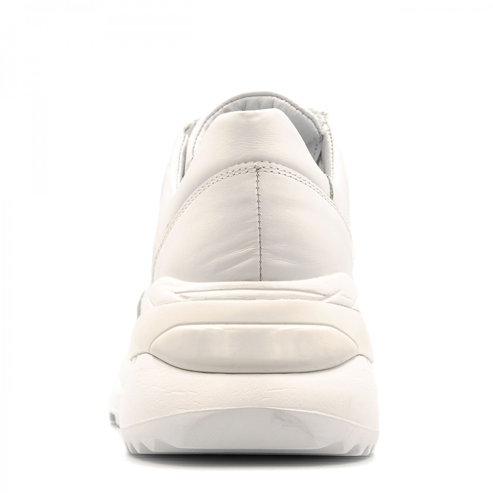 Białe pikowane sneakersy CB2734/059