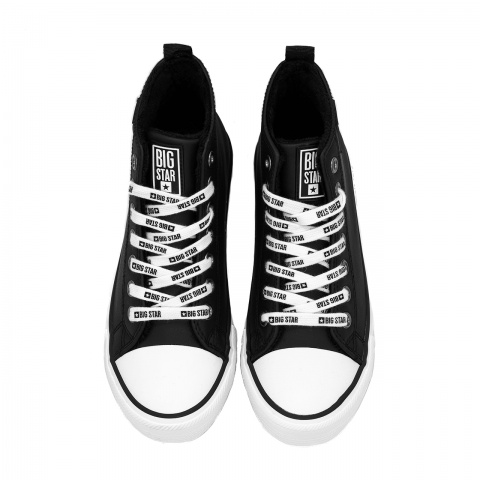 Czarne ocieplone trampki BIG STAR BSKK274598