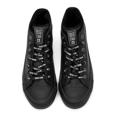 Czarne ocieplone trampki BIG STAR BSEE274110