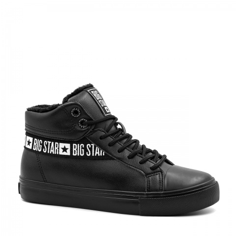 Czarne ocieplone trampki BIG STAR BSEE274355