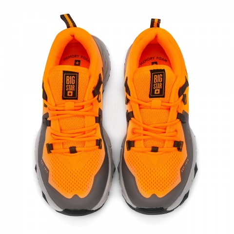 Pomarańczowe sneakersy BIG STAR BSKK274210