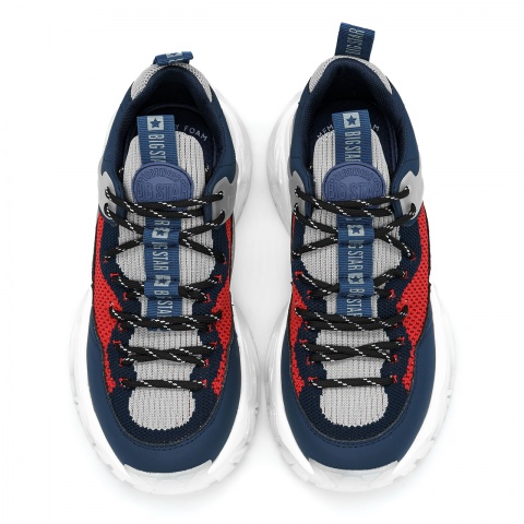 Niebieskie sneakersy BIG STAR BSKK274054