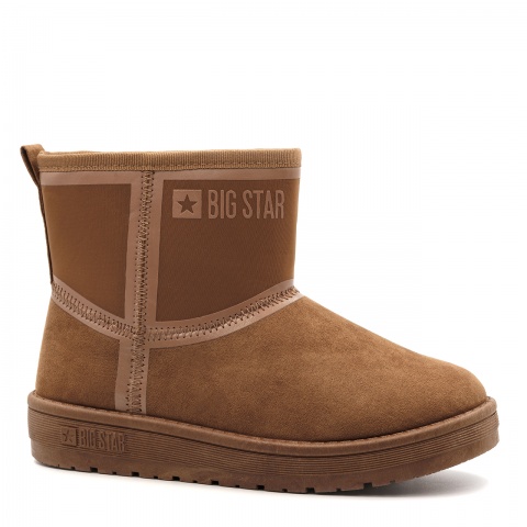 Brązowe ocieplone botki BIG STAR BSKK274612