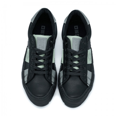 Czarne sneakersy BIG STAR BSKK274043