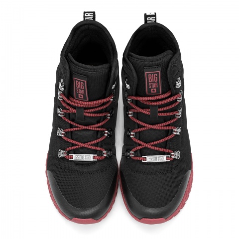 Czarne sneakersy BIG STAR BSKK274217