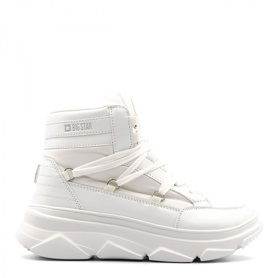 Białe ocieplone sneakersy BIG STAR BSII274463