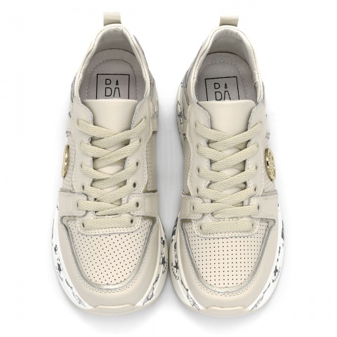 Beżowe sportowe buty BARUETTE KC4005