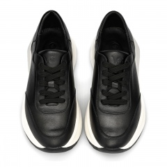 Czarne sznurowane sneakersy 5AD811S510