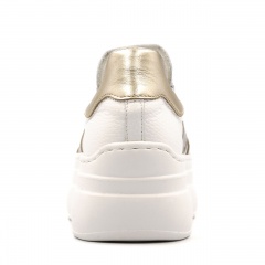 Białe sneakersy na grubym spodzie sohimmo 63K