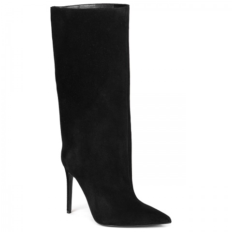 Czarne kozaki na szpilce 5ADNF02943023Z