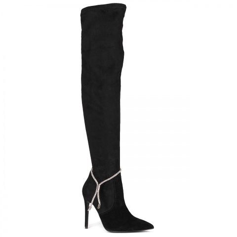 Czarne kozaki 5ADVG24823Z