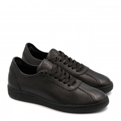 Czarne skórzane sneakersy 5AD2631221L