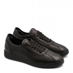 Czarne skórzane sneakersy 5AD2631221L
