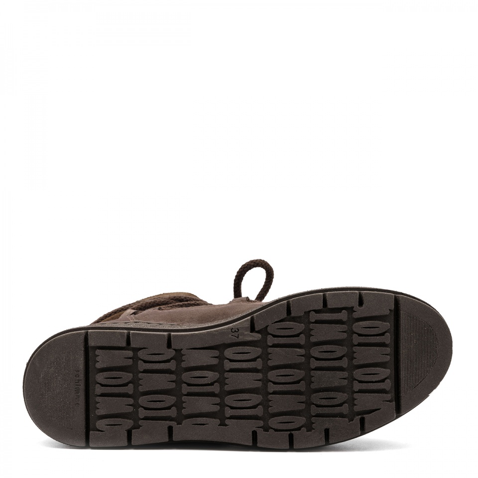 Czekoladowe botki na platformie sohimmo 280H