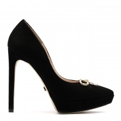 Czarne czółenka na platformie 5ADB85611025L