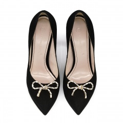 Czarne czółenka na platformie 5ADB85611025L