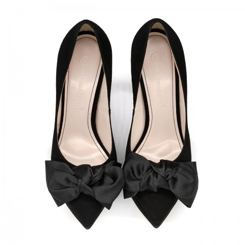 Czarne cz&oacute;łenka na platformie 5ADB85611125L