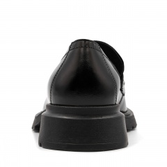 Czarne skórzane półbuty 5ADKRIS11524L