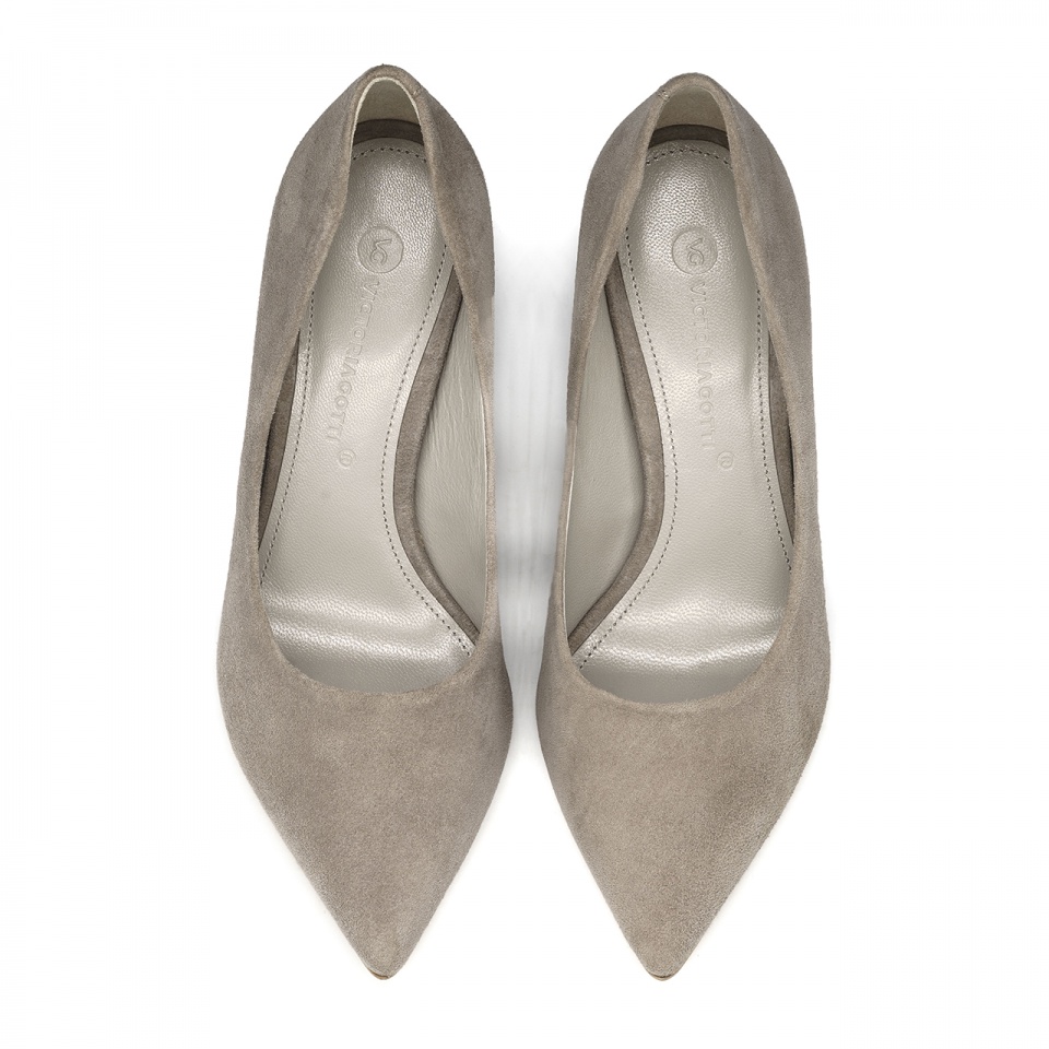 Mocca zamszowe czółenka 5AD001612