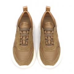 Brązowe skórzane sneakersy 5ADS51824L