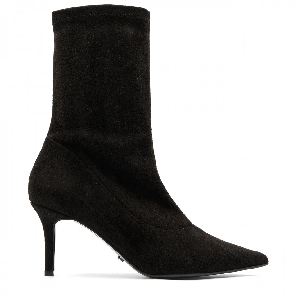 Czarne botki z lycry 5AD4551K1023Z