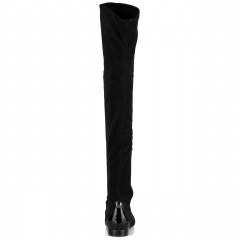 Czarne długie kozaki na zamek 5AD28913517Z