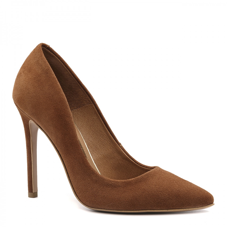 Rude skórzane wysokie szpilki 101W