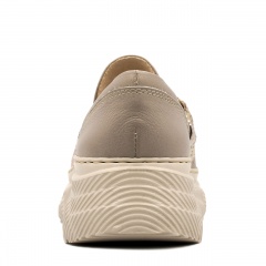Beżowe półbuty w sportowym stylu 7SM4579A