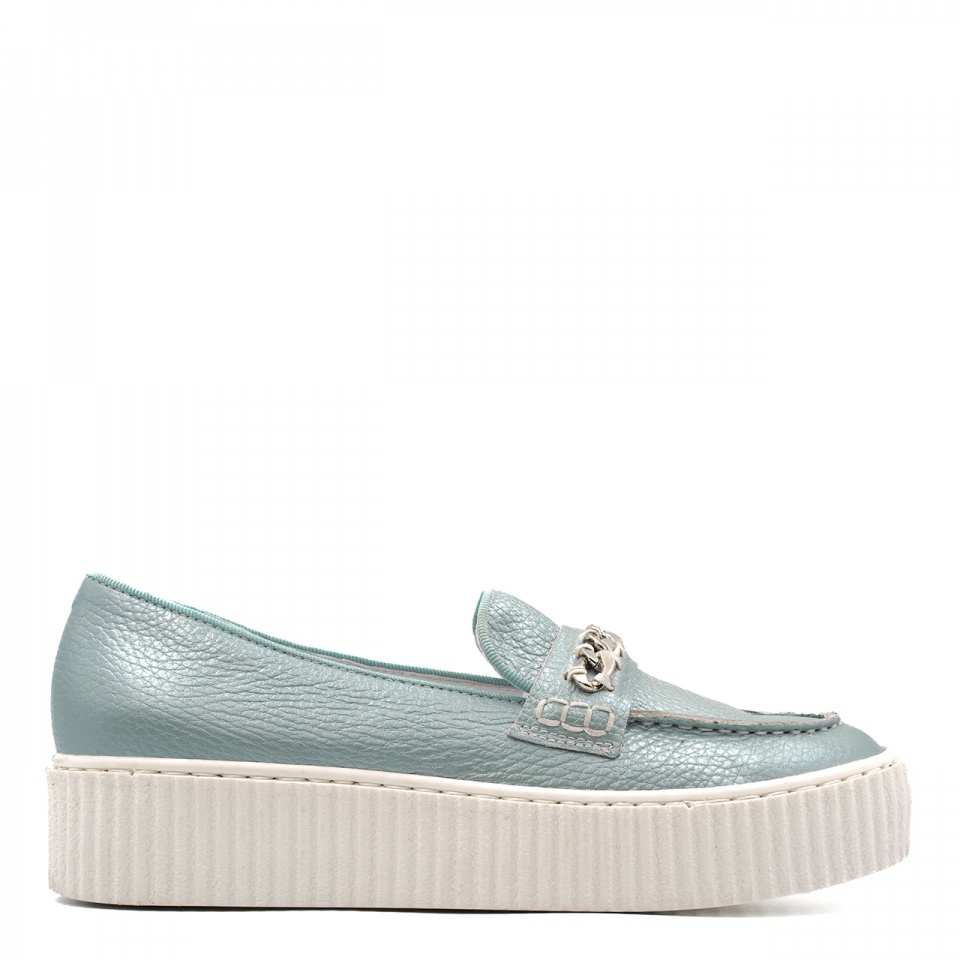 Niebieskie półbuty w sportowym stylu 7SM4570A