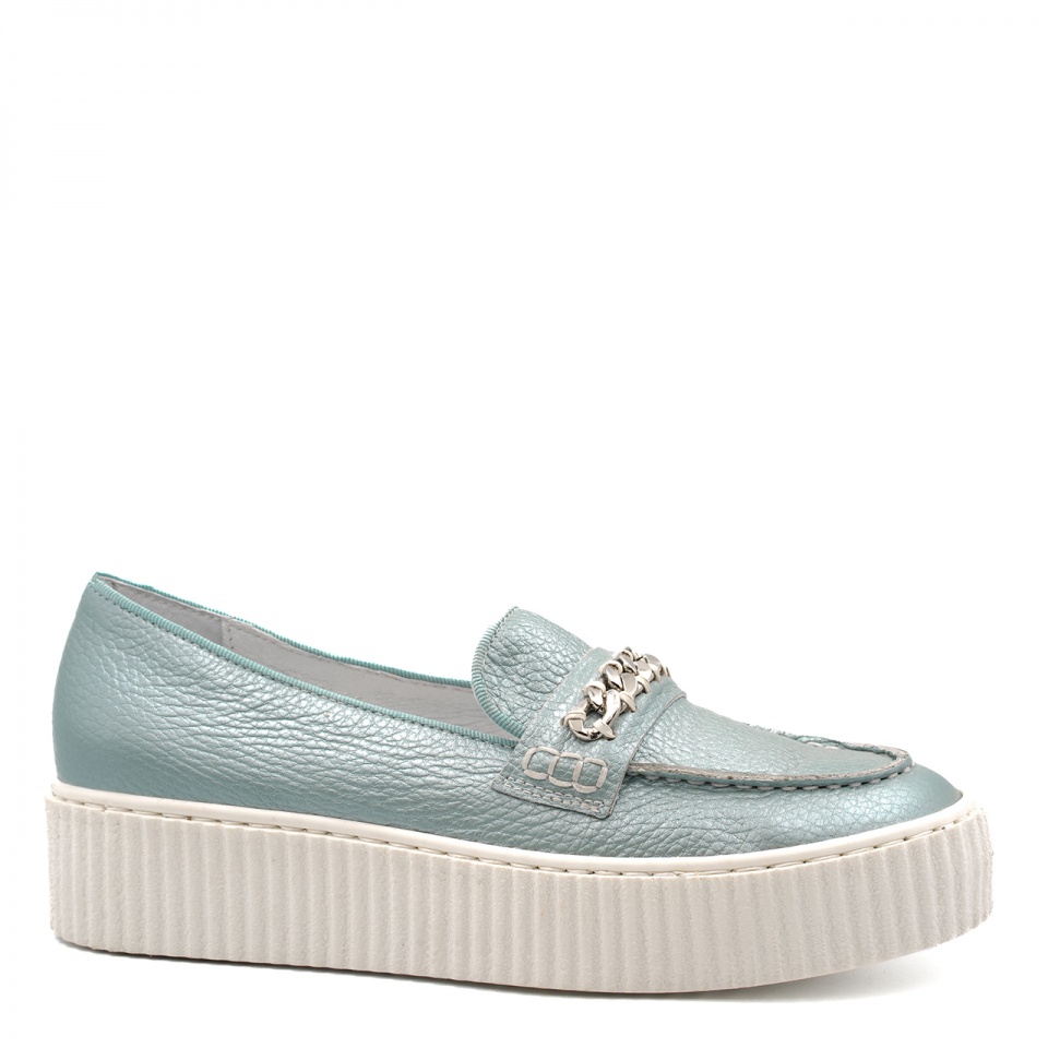 Niebieskie półbuty w sportowym stylu 7SM4570A