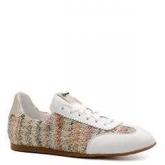 Białe sneakersy z plecionką 291P