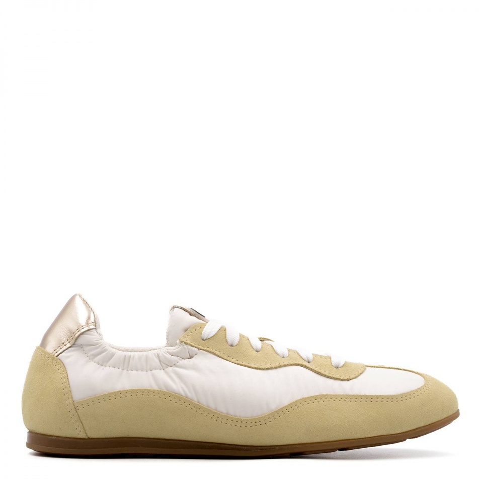Biało-żółte sneakersy 291S