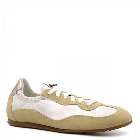 Biało-żółte sneakersy 291S