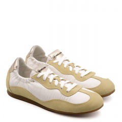Biało-żółte sneakersy 291S