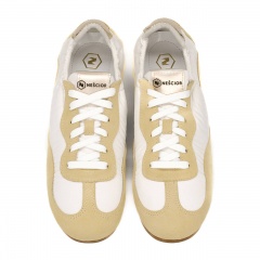 Biało-żółte sneakersy 291S