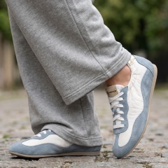 Biało-niebieskie sneakersy 291S