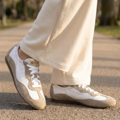 Biało-beżowe sneakersy 291S
