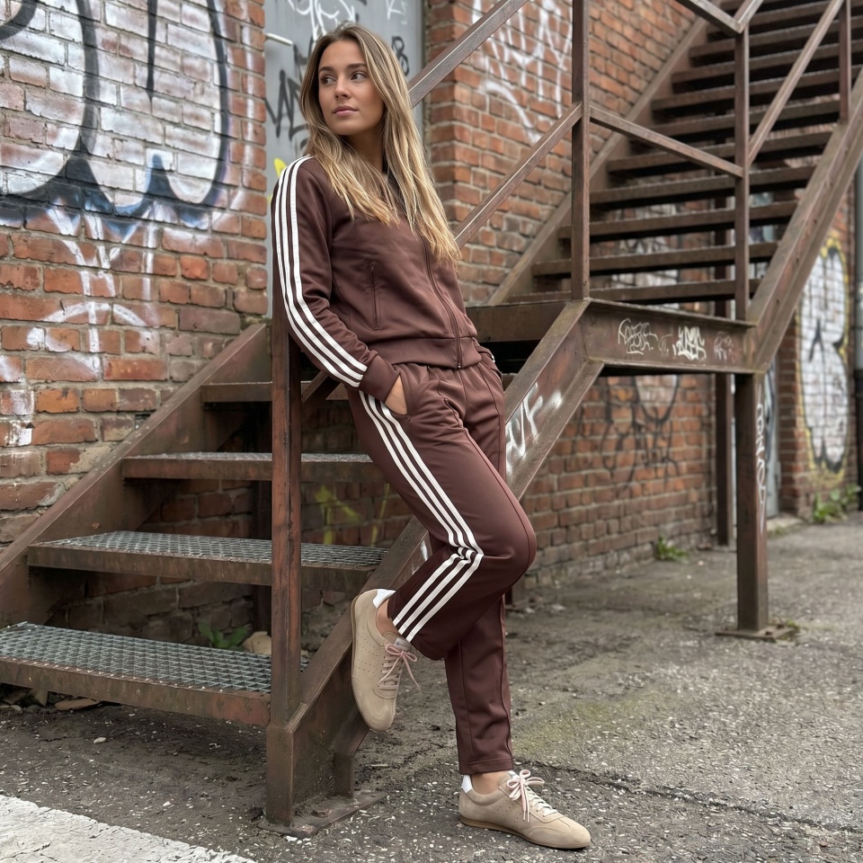 Beżowe welurowe sneakersy 291A