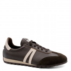 Ciemnobrązowe sneakersy barefoot 310B