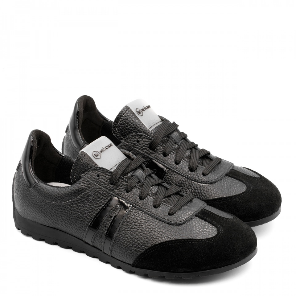 Czarne sneakersy barefoot 310B