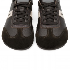 Ciemnobrązowe sneakersy barefoot 310B