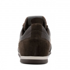 Brązowe skórzane sneakersy 291E