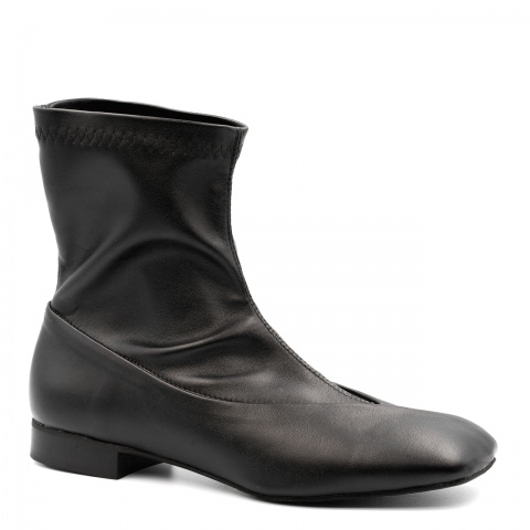 Czarne botki sock boots 80L