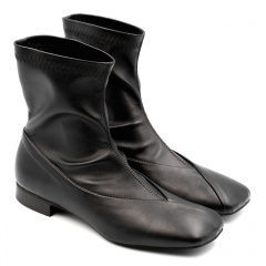 Czarne botki sock boots 80L